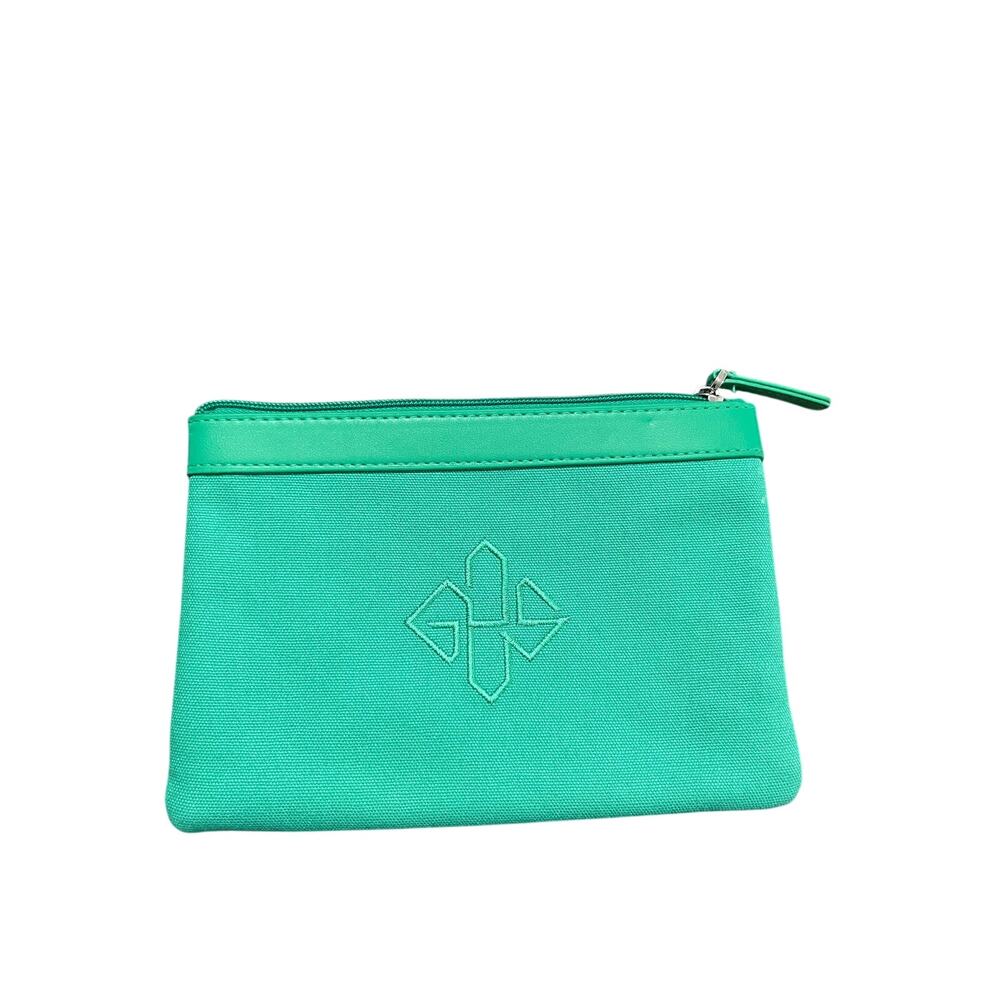 ETTINGER x ANA Green Canvas Amenity Pouch